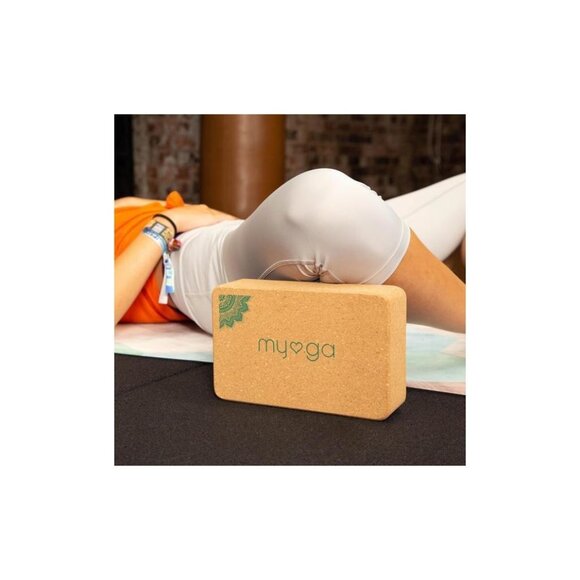 Cork Eco Yoga Brick Block - Picture 5 of 5